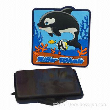 Customized 3D Embossed Cartoon Image Refrigerator Magnet